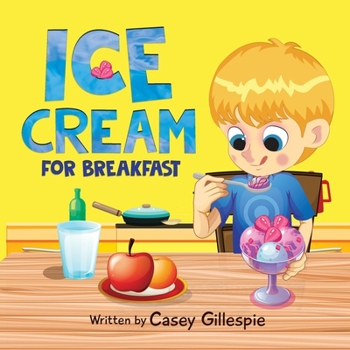 Paperback Ice Cream for Breakfast [Large Print] Book