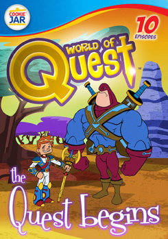 DVD World of Quest: The Quest Begins Book