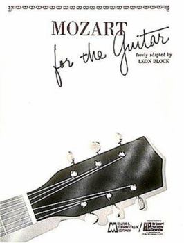 Paperback Mozart for Guitar Book