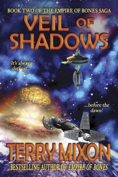 Paperback Veil of Shadows: Book 2 of The Empire of Bones Saga Book
