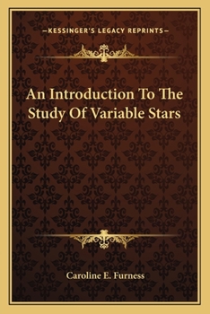 Paperback An Introduction To The Study Of Variable Stars Book