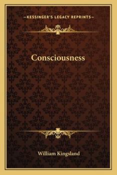 Consciousness