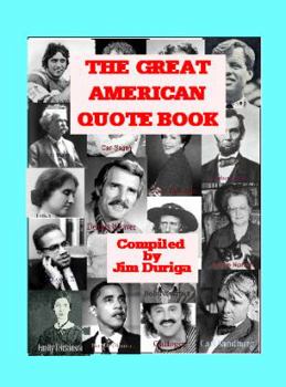Paperback The Great American Quotebook Book
