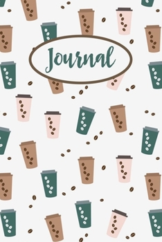 Paperback Journal: Blank Lined Notebook With Coffee Themed Cover, Perfect For Taking Notes And Writing Down Your Thoughts And Ideas, A No Book