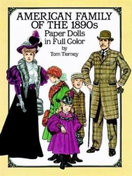 Paperback American Family of the 1890s Paper Dolls Book