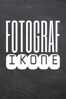 Fotograf Ikone: Fotograf Punktraster Notizbuch, Notizheft oder Notizblock 110 Seiten B�ro Equipment & Zubeh�r Lustiges Geschenk zu Weihnachten oder Geburtstag