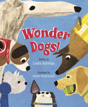 Library Binding Wonder Dogs! Book