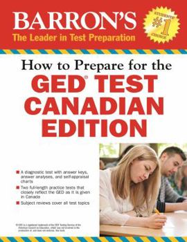 Paperback How to Prepare for the GED Test: Canadian Edition Book
