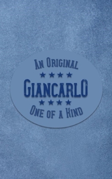 Paperback Giancarlo: Personalized Writing Journal for Men Book