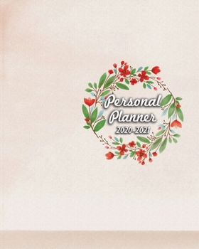 Personal Planner 2020-2021: Monthly Personal Planner And Organizer, 24 Month Planner