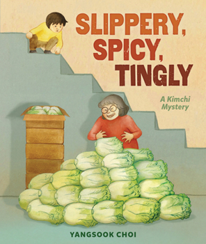 Hardcover Slippery, Spicy, Tingly: A Kimchi Mystery Book