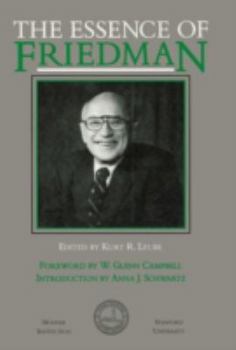 Paperback The Essence of Friedman: Volume 366 Book