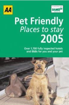 Paperback Pet Friendly Places to Stay Book