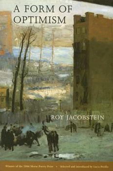 Paperback A Form of Optimism (Samuel French Morse Poetry Prize) Book