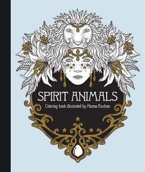Spirit Animals Coloring Book: Published in Sweden as Sj�lsfr�nder