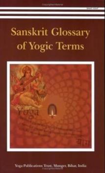 Paperback Sanskrit Glossary of Yogic Terms Book