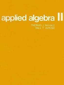 Paperback Applied Algebra II Book
