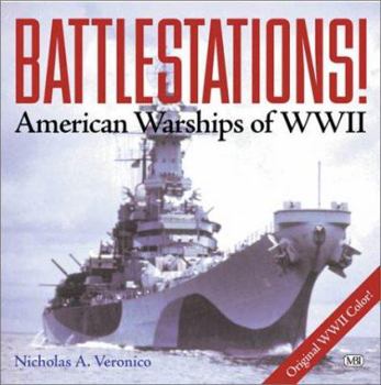 Hardcover Battlestations!: American Warships of WWII Book
