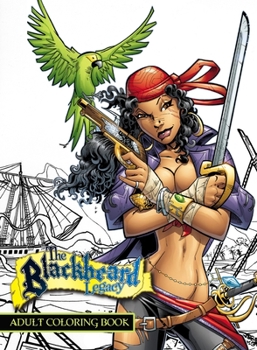 Paperback Blackbeard Legacy: Adult Coloring Book