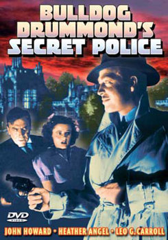 DVD Bulldog Drummond's Secret Police Book