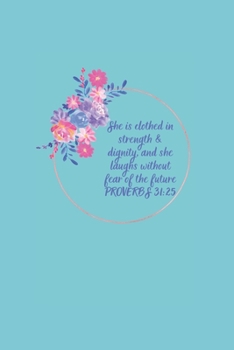 Paperback Proverbs 31: 25: Monthly Planner Book