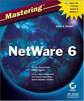 Paperback Mastering NetWare 6 [With CDROM] Book