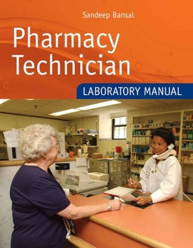 Paperback Pharmacy Technician Laboratory Manual Book