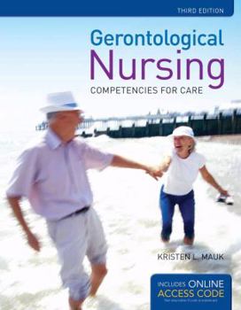 Paperback Gerontological Nursing: Competencies for Care Book