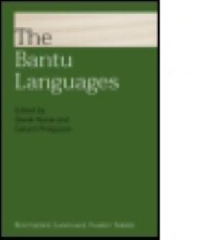 Hardcover The Bantu Languages Book