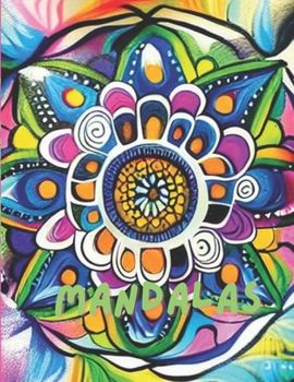 Paperback Mandalas: Mandalas for coloring, for adults or children Book