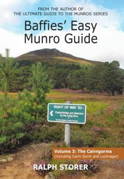 Paperback Baffies Easy Munro Guide: The Cairngorms, Volume 3 Book