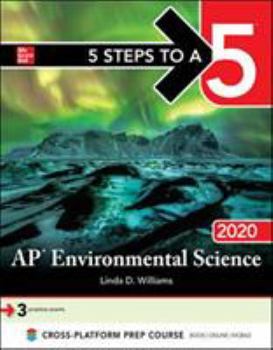 Paperback 5 Steps to a 5: AP Environmental Science 2020 Book