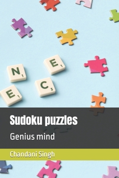 Paperback Sudoku puzzles: Genius mind Book