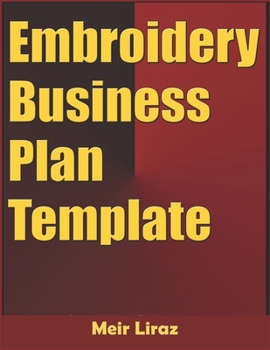 Paperback Embroidery Business Plan Template Book