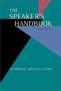 Hardcover The Speaker’s Handbook (with InfoTrac and Speechmaker CD-ROM) Book
