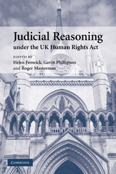 Paperback Judicial Reasoning Under the UK Human Rights ACT Book