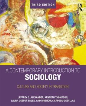 Paperback A Contemporary Introduction to Sociology: Culture and Society in Transition Book