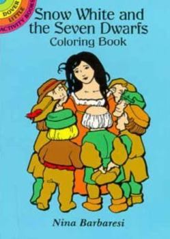 Paperback Snow White and the Seven Dwarfs-Coloring Book