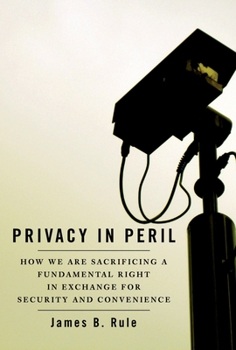 Hardcover Privacy in Peril Book