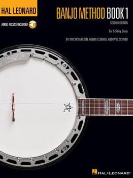 Paperback Hal Leonard Banjo Method - Book 1 (Book/Online Audio) [With CD (Audio)] Book