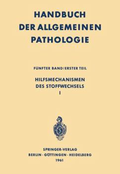 Paperback Hilfsmechanismen Des Stoffwechsels I [German] Book