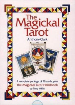 Hardcover The Magickal Tarot/Book and Deck of Cards Book