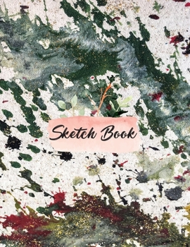 Sketchbook: "8.5"" X 11"", Personalized Artist Sketchbook: 120 pages, Sketching, Drawing and Creative Doodling. Notebook and Sketchbook to Draw and Journal (Workbook and Handbook) "