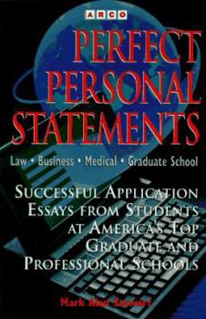 Paperback Perfect Personal Statements Book