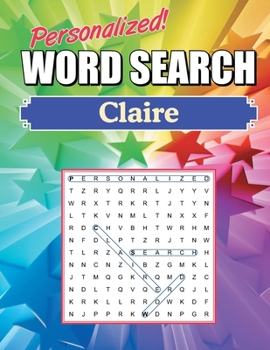 Claire Word Search: Large Print Word Find Puzzles