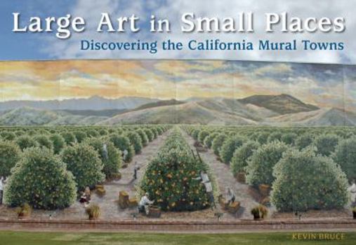 Paperback Large Art in Small Places: Discovering the California Mural Towns Book
