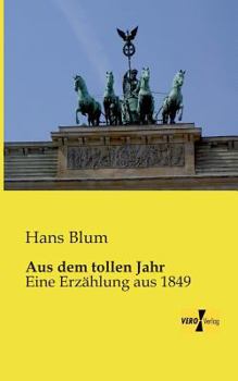Paperback Aus dem tollen Jahr: Eine Erzählung aus 1849 [German] Book