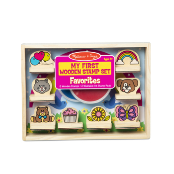 Misc. My First Wooden Stamp Set - Favorites Book