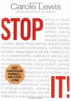 Hardcover Stop It! Book