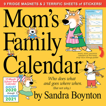 Calendar Mom's Family Wall Calendar 2021 Book